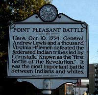 BATTLE OF POINT PLEASANT W.V.